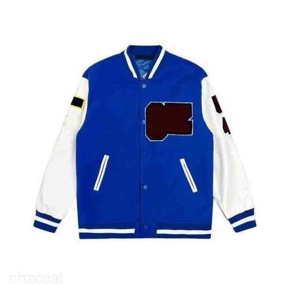 

23ss Mens jackets TOP Baseball varsity jacket 9 Colors Brand letter stitching embroidery Jackets men loose causal outwear coats OVER sized FT1M
