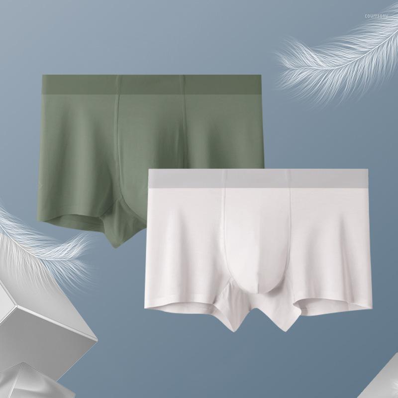 

Underpants Modal Underwear Fresh And Breathable Men's Mid-waist Boxer 3PCS