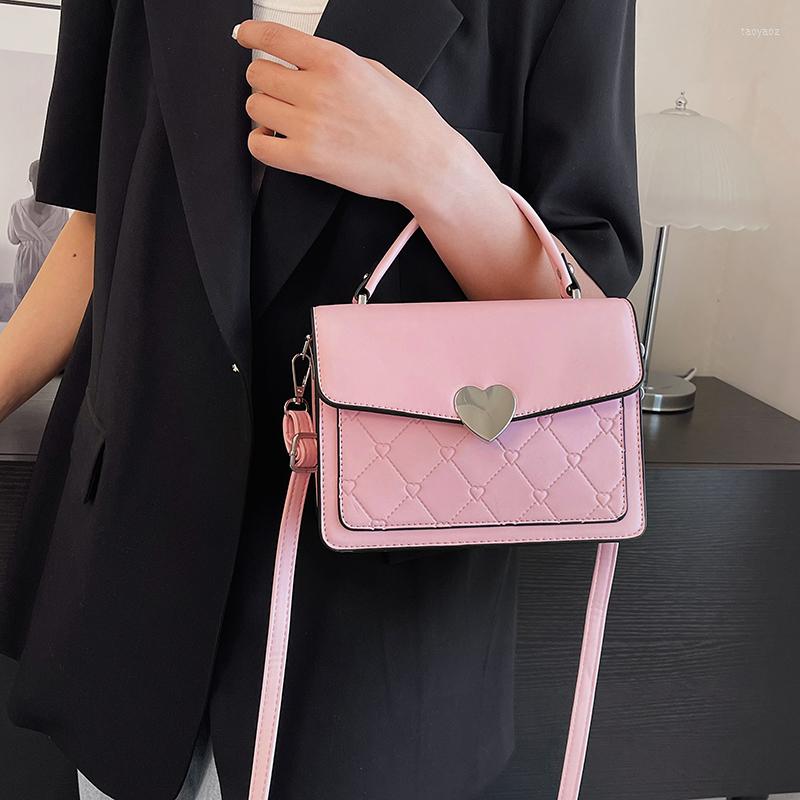 

Evening Bags Girls' Bag For Pink Summer Fashion Women's Handbag Design Ladies Shoulder Female Crossbody Shopping Package Beige Black