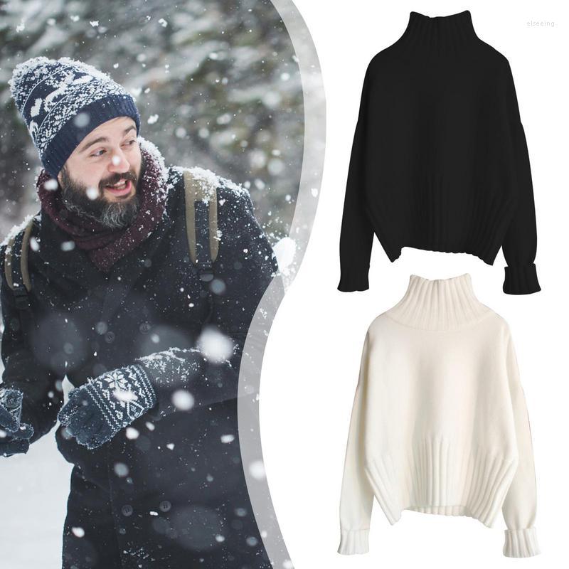 

Women's Sweaters Turtleneck Sweater Women Fashionable Knitted Pullover Winter Tops With Great Breathable And Sweat-Absorbing A Gift, Picture shown