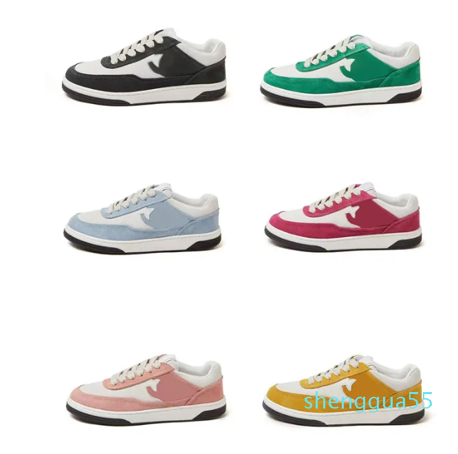 

causal shoe curb sneaker designer mesh low black pink green Flat heel and thick bottom dress world baseball classic womans shoes size 35-41, #6