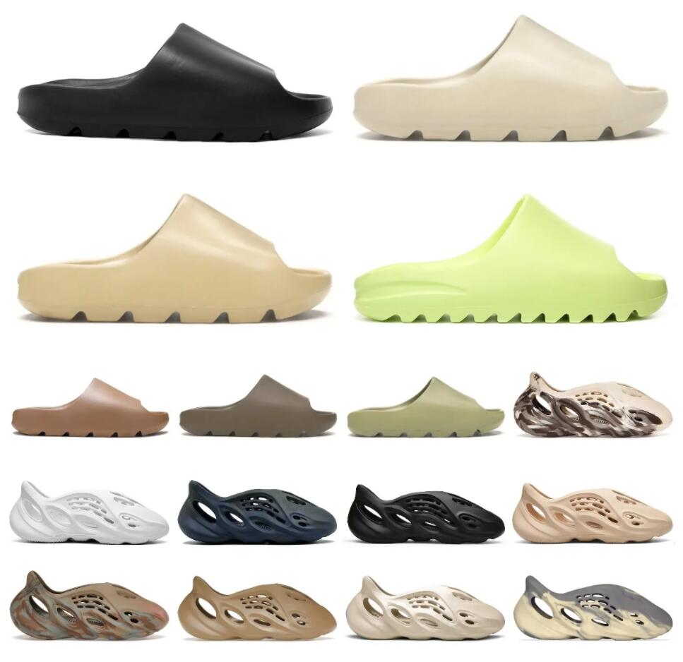 

Designer Slippers Men Woman slider Vermillion Mineral Blue Onyx Pure Sandals Slide Slipper Ochre RUNR Bone Resin Clog Desert Ararat slides shoe us4-13 with box, Id4133