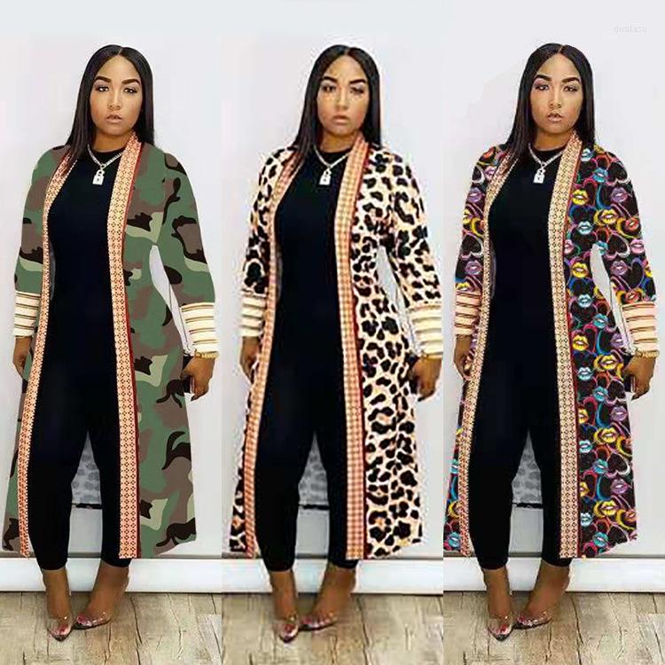 

Ethnic Clothing 2023 Autumn Sexy African Women Printing Plus Size Dress