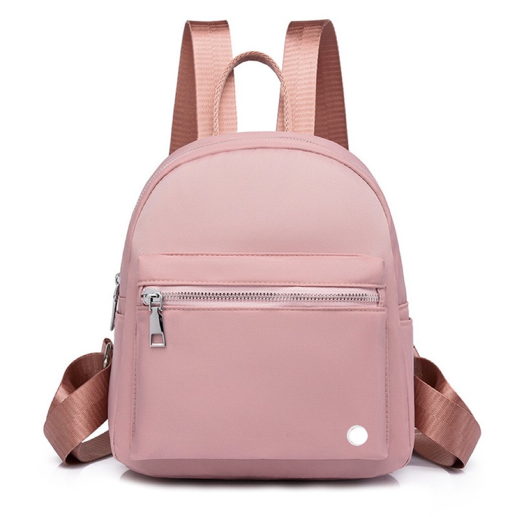 

lu Waterproof Oxford Fabric Students Outdoor Bags Teenager Shoolbag Backpack Korean Trend With Backpacks Leisure Travel, Beige