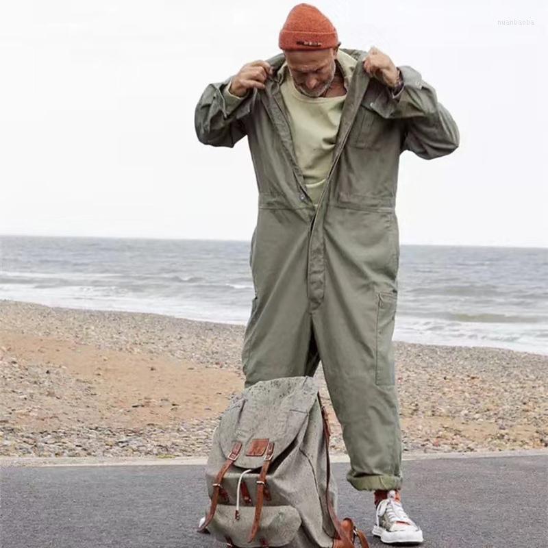 

Men' Pants 2023 Brand Fashion Men Overalls Jumpsuits Solid Joggers Rompers Street Style Casual Button Open Playsuits, Black