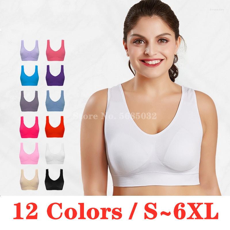 

Bras Easy Comfort Bra Women Yoga SportBra Breathable Fitness Running Vest Sleep Underwear Padded Crop Bralette Top Gym, Rose pink