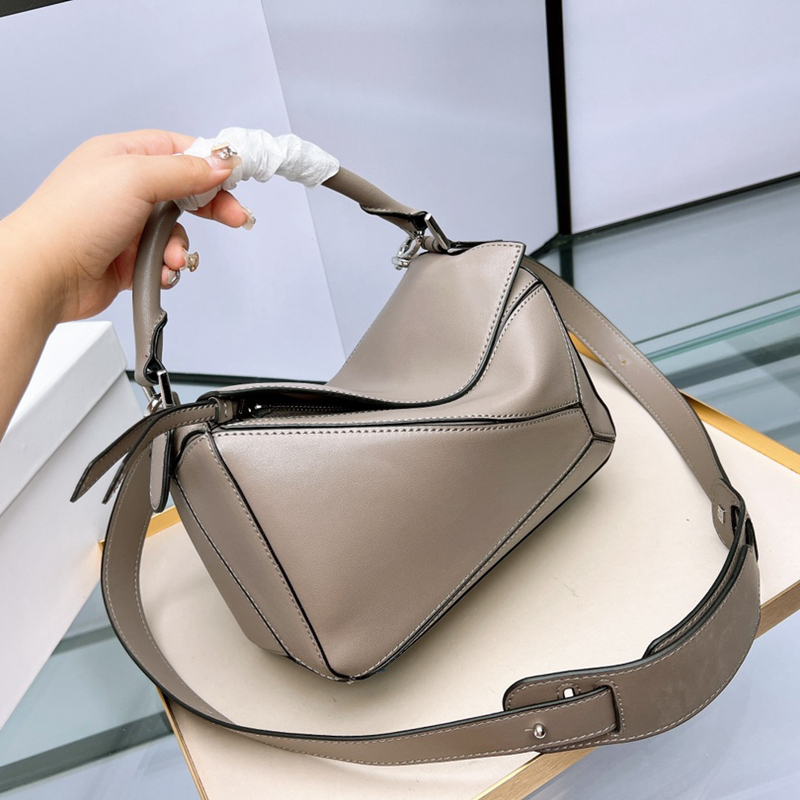 

Loewss puzzle handbag Designer Bag Women Single Shoulder Luxury Fashion bags Leather Portable Diagonal Cross Bags Woman tote Evening handbags Size 24cm With Box, #6#size:24x16cm