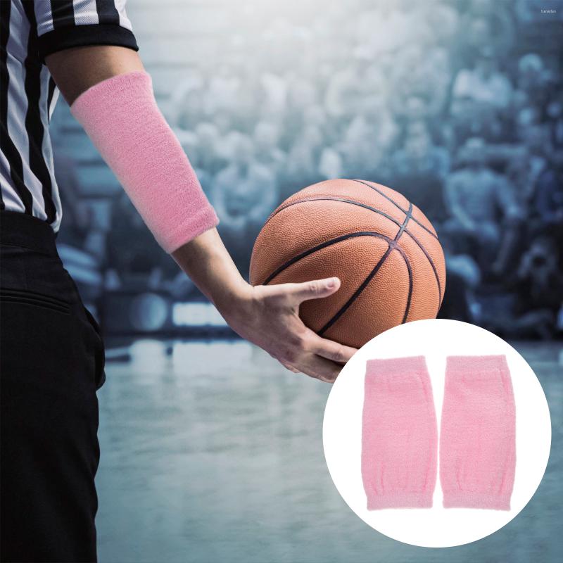 

Knee Pads Elbow Sleeve Cover Arm Moisturizing Sleeves Heel Skin Socks Support Protector Cracked Guard Dry Brace Spa Plush Care Pad, Pink