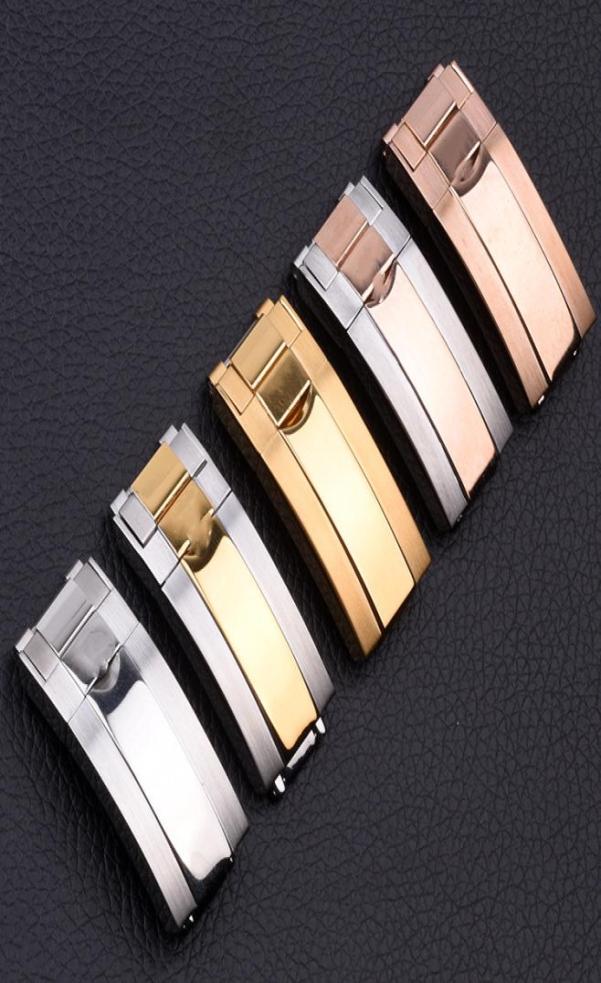

16mm x 9mm NEW High Quality Stainless steel Watch Bands strap Buckle Deployment Clasp FOR ROL bands3513123