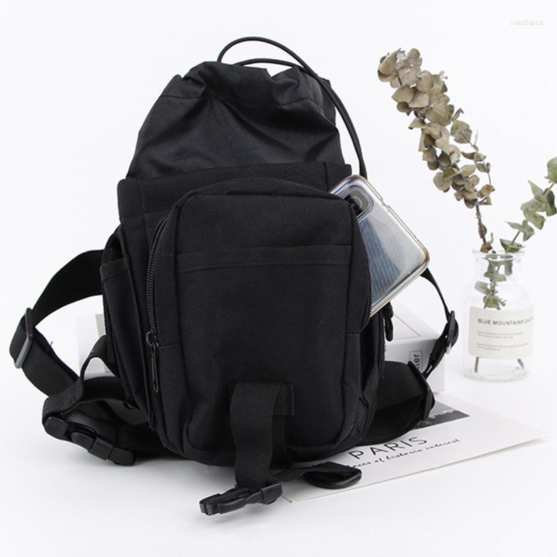 

Waist Bags Nylon Waterproof Military Tactical Bag Leg For Women Fanny Thigh Pack Motorcycle Outdoor Sport Ride, Black