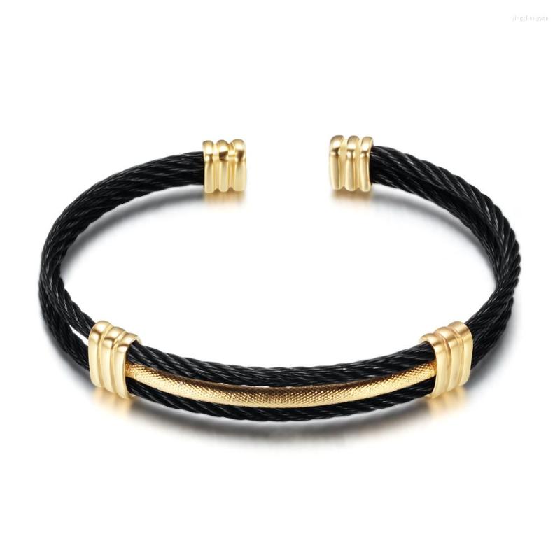 

Bangle ZG Open Design Woven Bracelet For Women With Two Colors Copper Material Fashion Sample Bangles Jewelry Gift