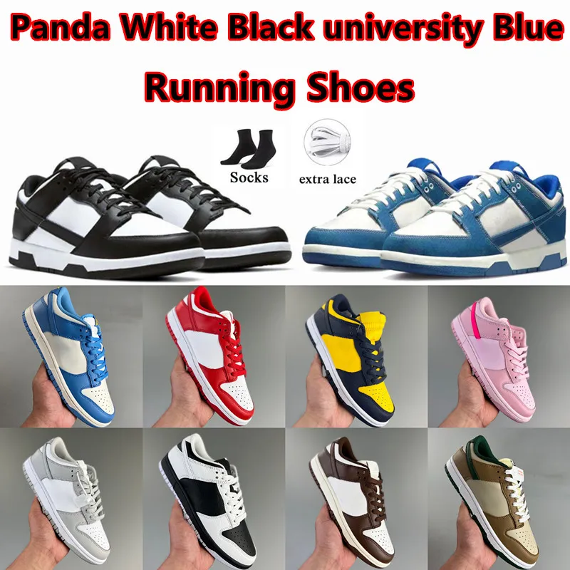 

2023 Running Shoes men Designer dunkys sneakers White Black Panda Grey Fog Syracuse Michigan Triple Pink Green Kentucky low flat Sports for men women Casual shoes, As shown in the picture26