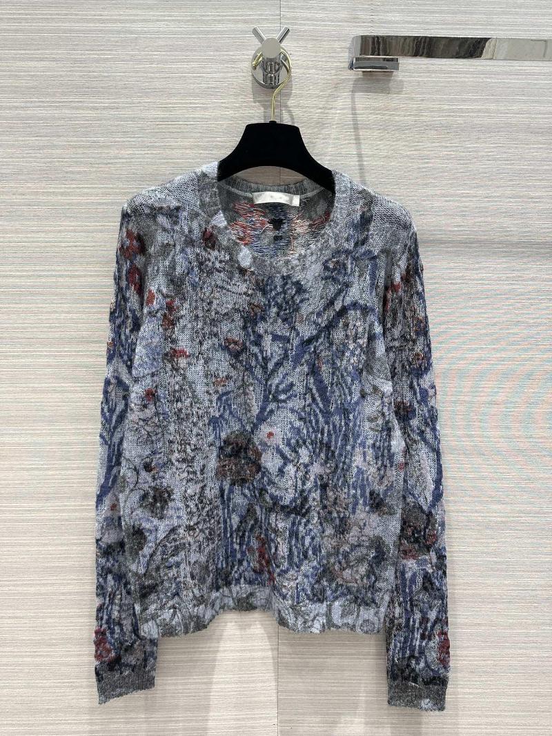 

Women' Knits Embroidered Cashmere Sweater Mohair Texture Is Delicate Light And Comfortable, Multi