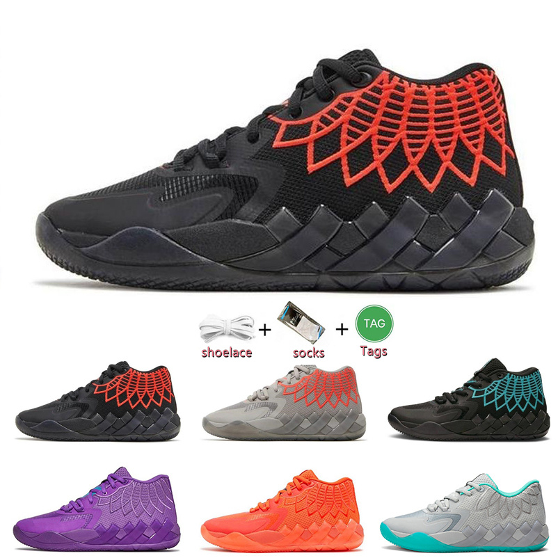 

Basketball Shoes Lamelo Ball Men Sneaker Buzz City LO UFO Not From Here Rick and Morty Rock Ridge Red Queen CityTrainers Sports Sneakers, Color#1