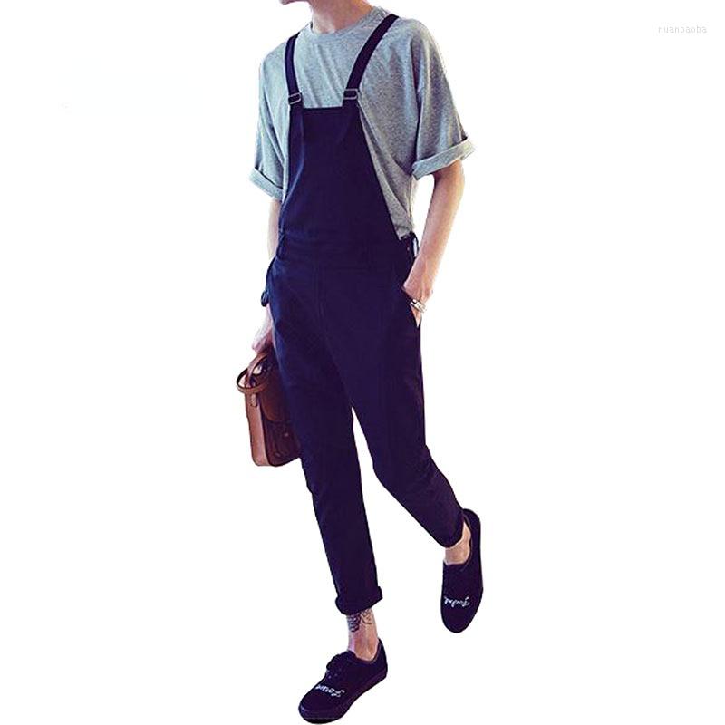 

Men's Pants 2023 Men's Street Apparel Workwear Korean Slim Fit Black Bodysuit Fashion Versatile Youth Casual