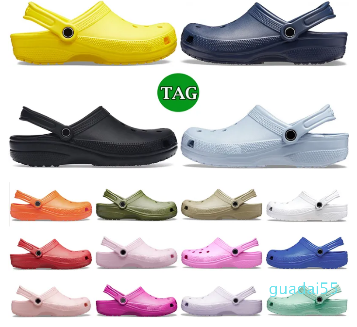 

designer Sandals for men women slides classic triple black white red Soft Pink Light Blue mens Waterproof Shoes Nursing Hospital slippers, 10