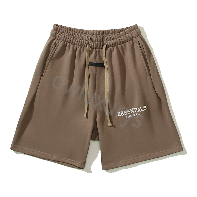 

21ss High Street Shorts Men's Casual fears Sports Pant Loose Oversize Style Drawstring Short Pants essen Trend Designer ofgod, The same as original