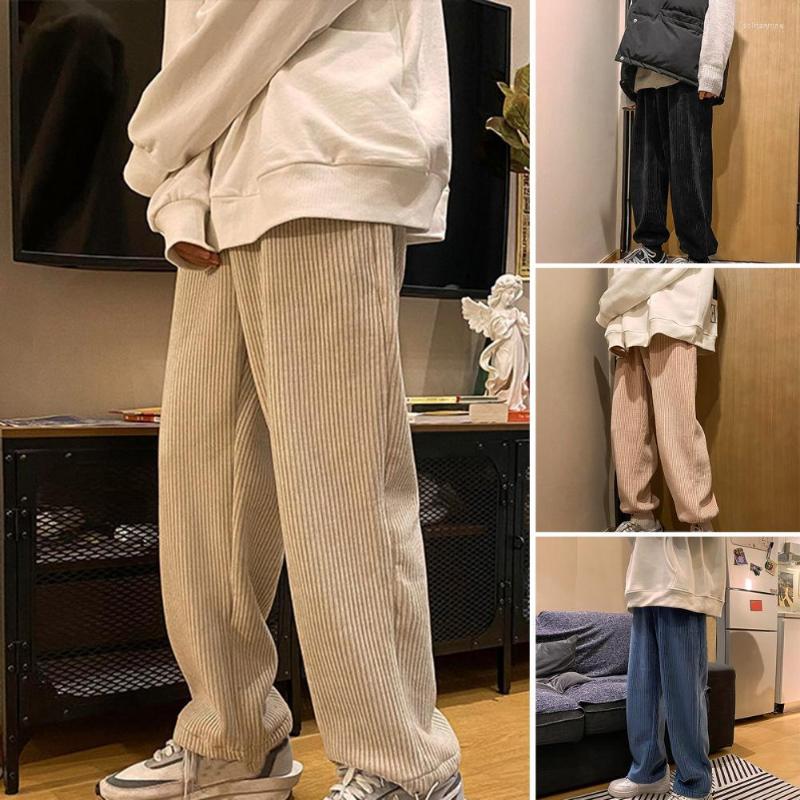 

Men's Pants Streetwear Soft Baggy Men Sweatpants Casual Autumn Loose For Work, Blue