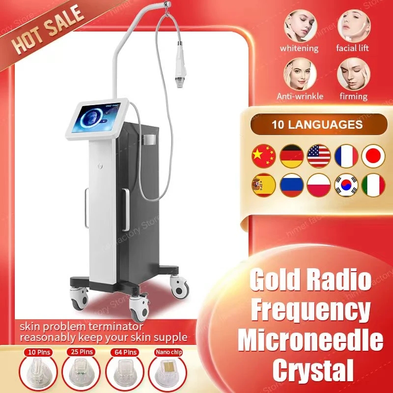 

Hot Most RF Microneedling Beauty Microneedle roller Machine Stretch Mark Remover Fractional Micro Needling 2023 Beauty Salon Skin Tight Face