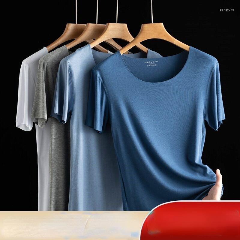 

Men's T Shirts Men's Summer Thin Workout Ice Silk Short Sleeve T-Shirt Wicking Breathable Loose Big Size Sports Fitness Tee Tshirt For