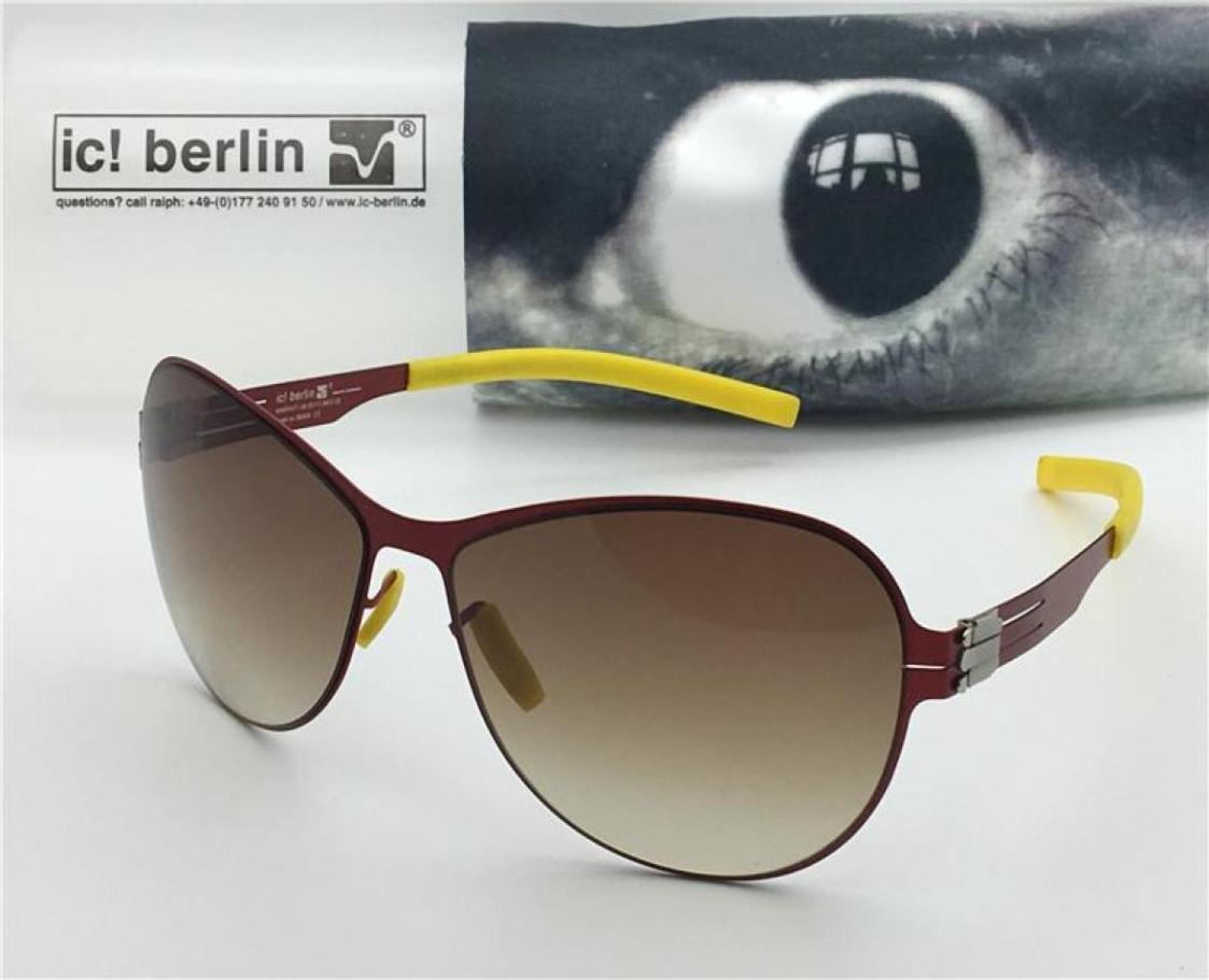

luxury sunglasses for men germany designer sunglasses for women IC Semla without screw metal frame color legs with box UV400 lens2736667