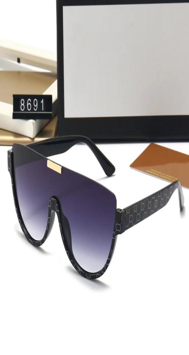 

2022 Brand design Sunglasses women men designer Good Quality Fashion metal Oversized sun glasses vintage female male UV4001981024