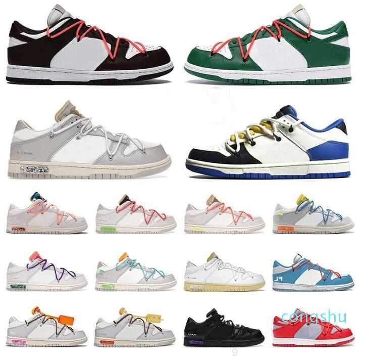 

2023 Excellent Retro Designer OW Men Women Running Sports Shoes NO1-50 Lot The Offs White Sb dunks with box Low Skate University Blue Fragment Women Casua, 17