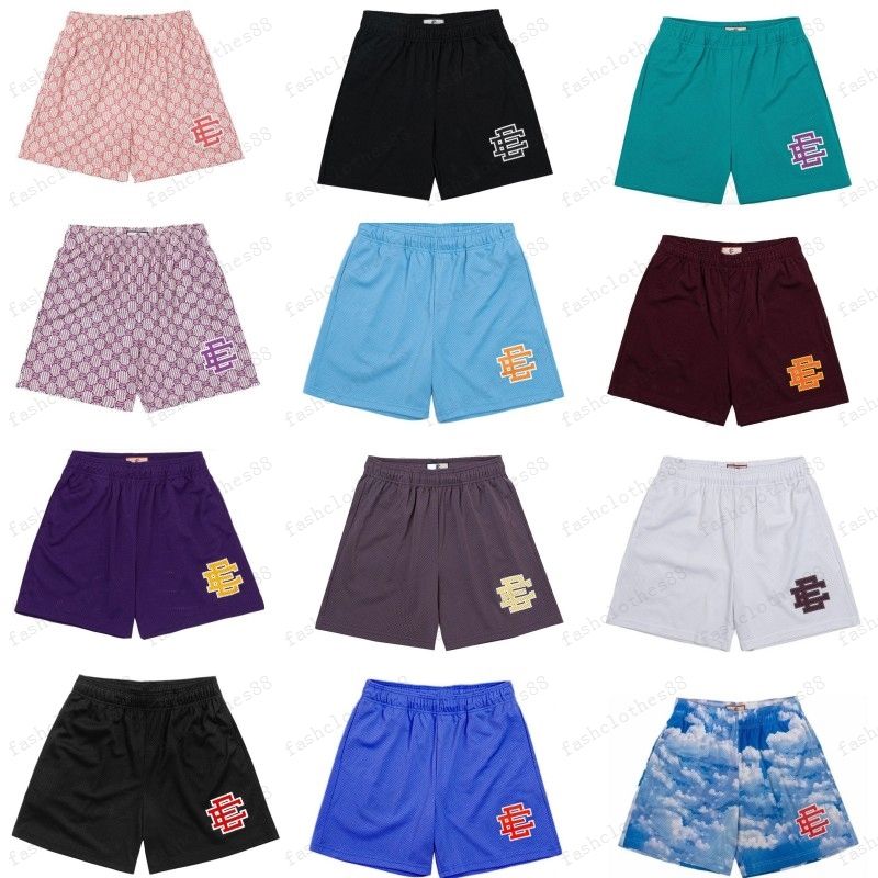

Eric Emanuel EE basic basketball shorts designer brand New York City skyline fitness sweatpants shorts Fanshion summer workout breathable, 01