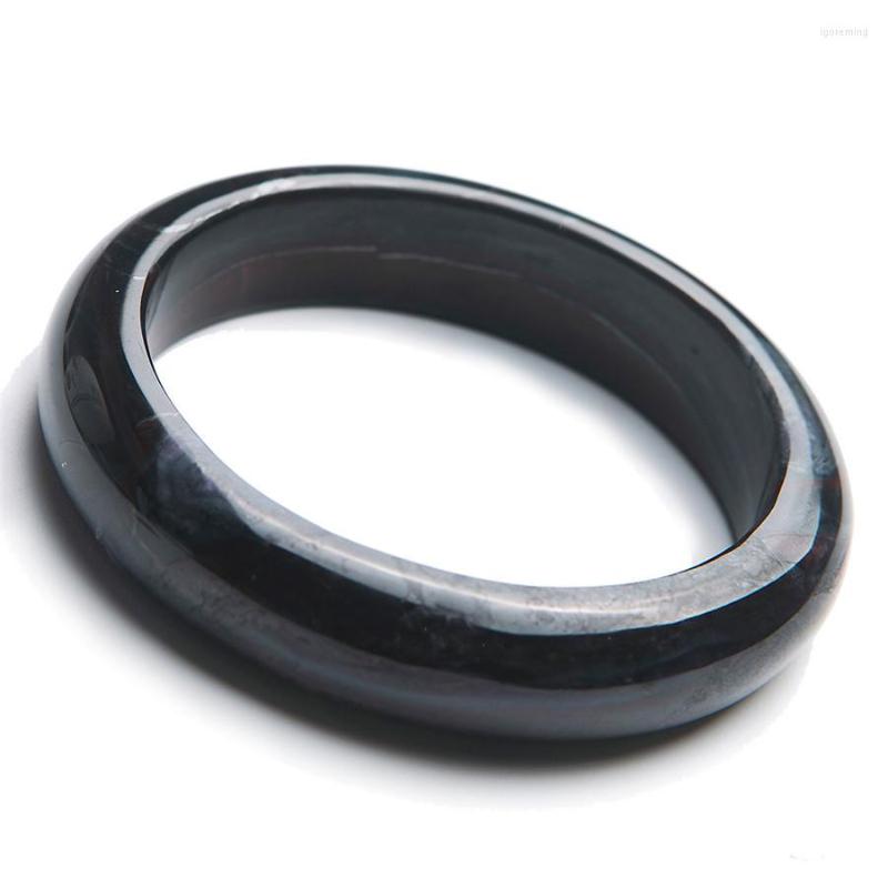 

Bangle Natural Genuine Sugilite Crystal Round Beads Fashion Jewelry Charm Women Bangles Inner Diameter 54mm