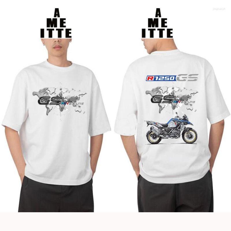 

Men' T Shirts I'am A GS Overlander Tees Adventure Style Sport T-Shirt Men Short Sleeve R1250 Motorcycle Double-Sided Print Tshirts, Z17018
