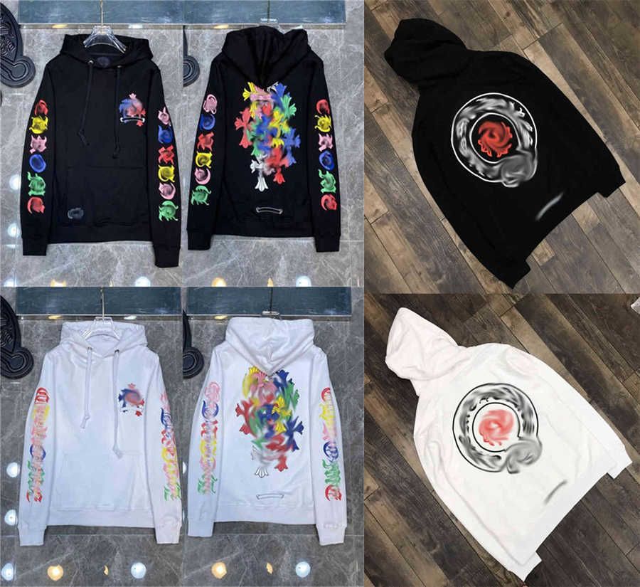 

Men' Hoodies Sweatshirts Designer Hearts Hoodie Chromes Mens Hoody Clothing Womens Heart Hooded Ch Cross Flower Arm Front Printed, 10000