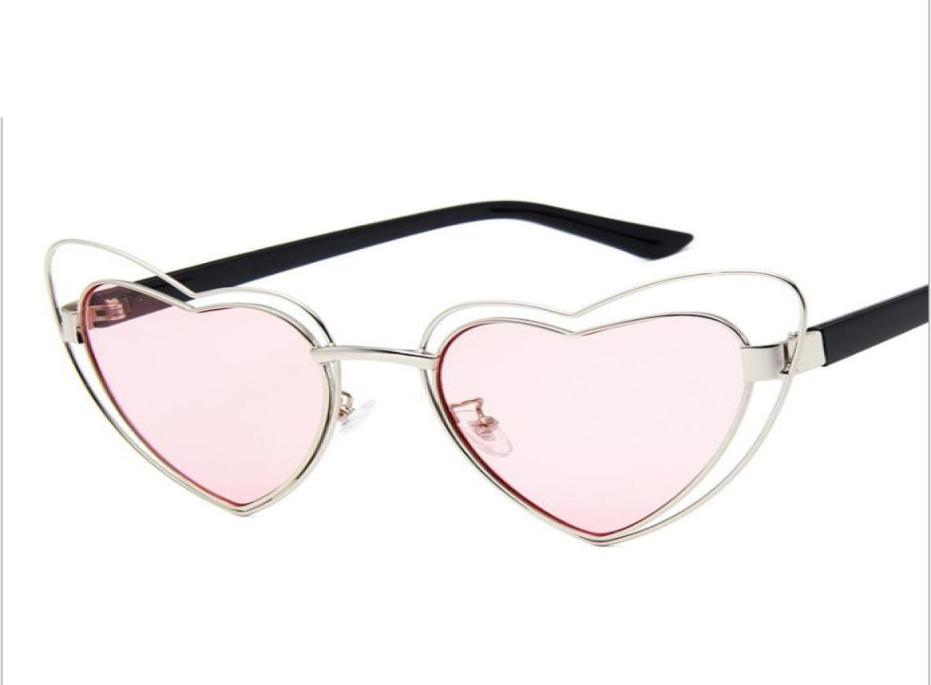 

Fashionable Heart Sunglasses for Women Unique Cat Eye Sunglasses Red Pink HeartShape Candy Color Casual Glasses UV4001473636