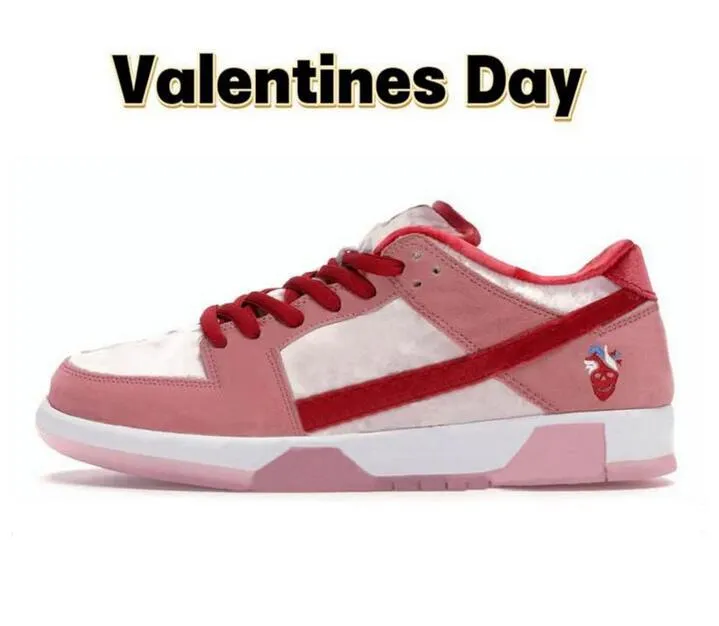 

Running Shoes Mens Womens Dunks With Boxes Lows Casual Shoes Big Size 13 New Turbo Green Strange Love Panda Pink Pigeon Valentines Day Team, 36
