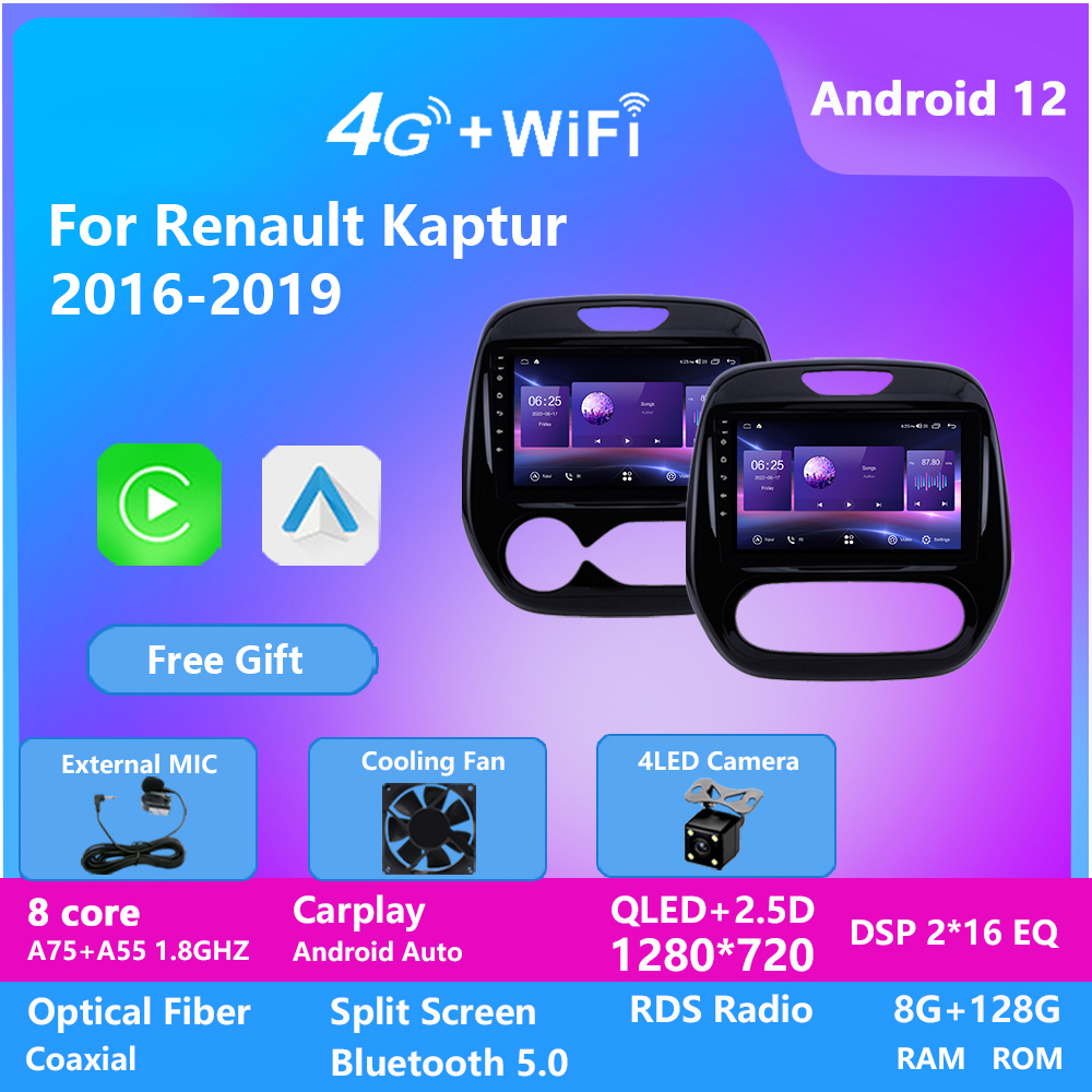 

10 Inch Car Video Player Entertainment System with Newest Android Radio for Renault KAPTUR 2011-2016