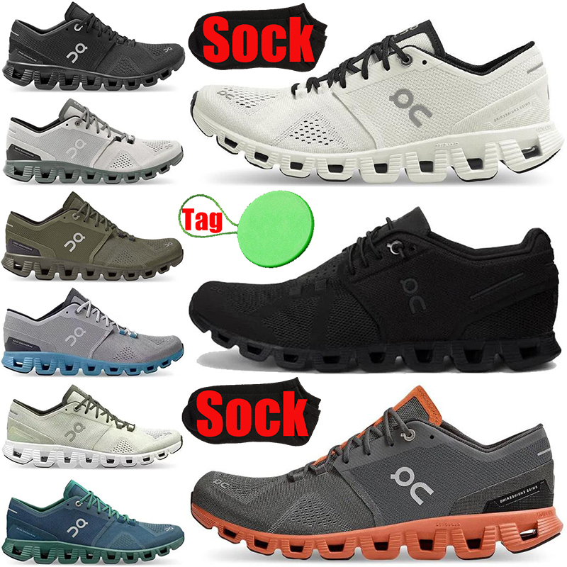 

on cloud x Running shoes for mens womens sneakers shoe Triple Black white men women trainers runners, #35 ibis rose 36-40