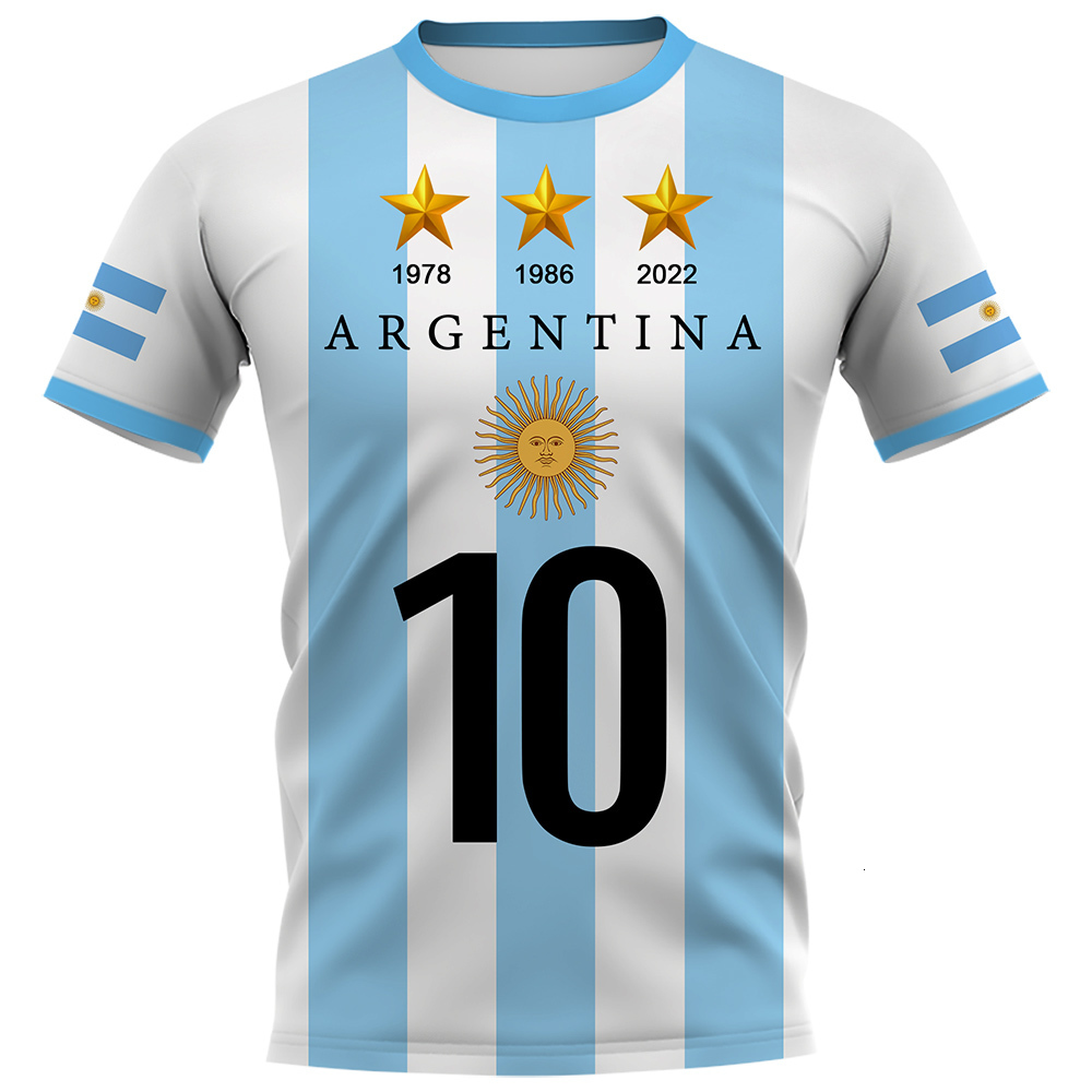 

Mens TShirts CLOOCL DIY Number Argentina Flag TShirt Fashion 3D Printed Short Sleeve Featured TShirts Casual Activewear Summer Tops 230413, T-shirt 4
