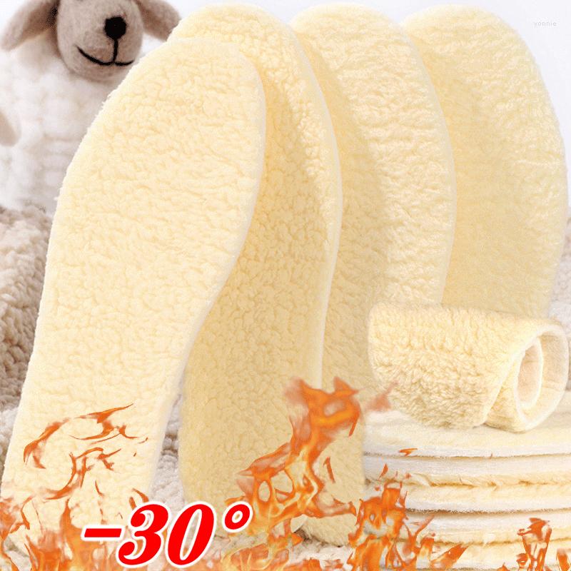 

Women Socks Keep Warm Heated Insole Faux Lamb's Wool Thermal Insoles Thicken Soft Breathable Winter Sport Shoes For Man Woman Boots Pad, 1 pair