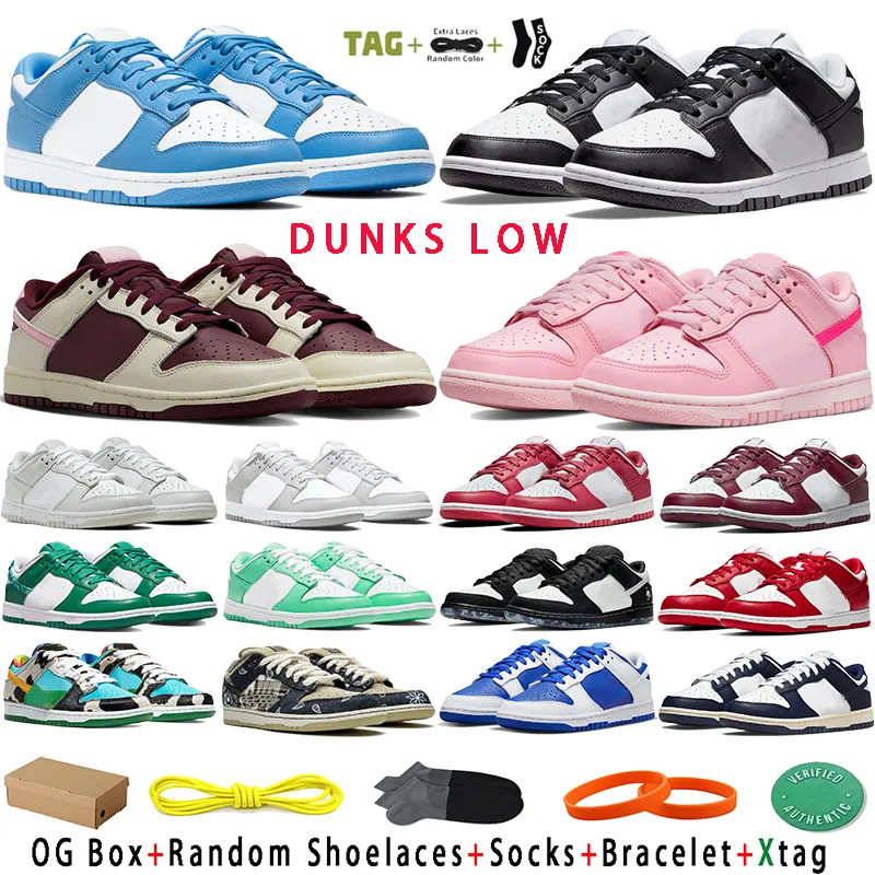 

2023 Men Women Running Shoes Sneakers White Black Panda Grey Fog UNC GAI Varsity Green Apple Laser Orange Syracuse Coast Candy Mens Flat Sports Trainers Shoe, 50 yellow box