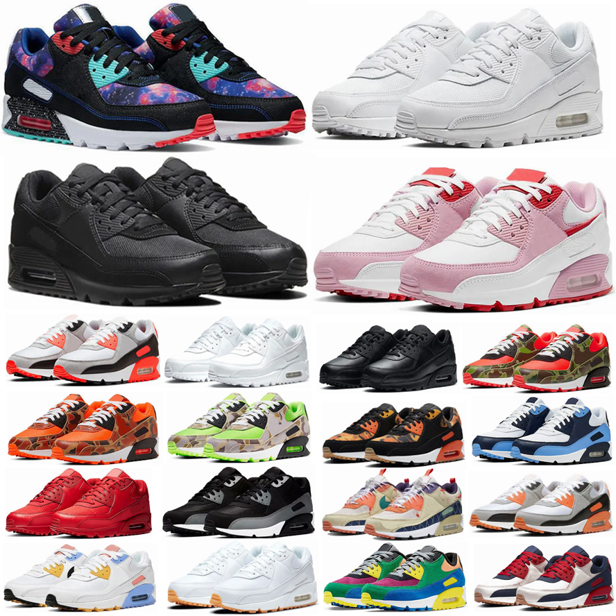 

Quality 90 Air 90s Running Shoes For Mens Womens designer Trainers UNC Surplus Griffey Swingman Trail Team Gold Triple Black White Gum Bacon outdoor Sports Sneakers, 41