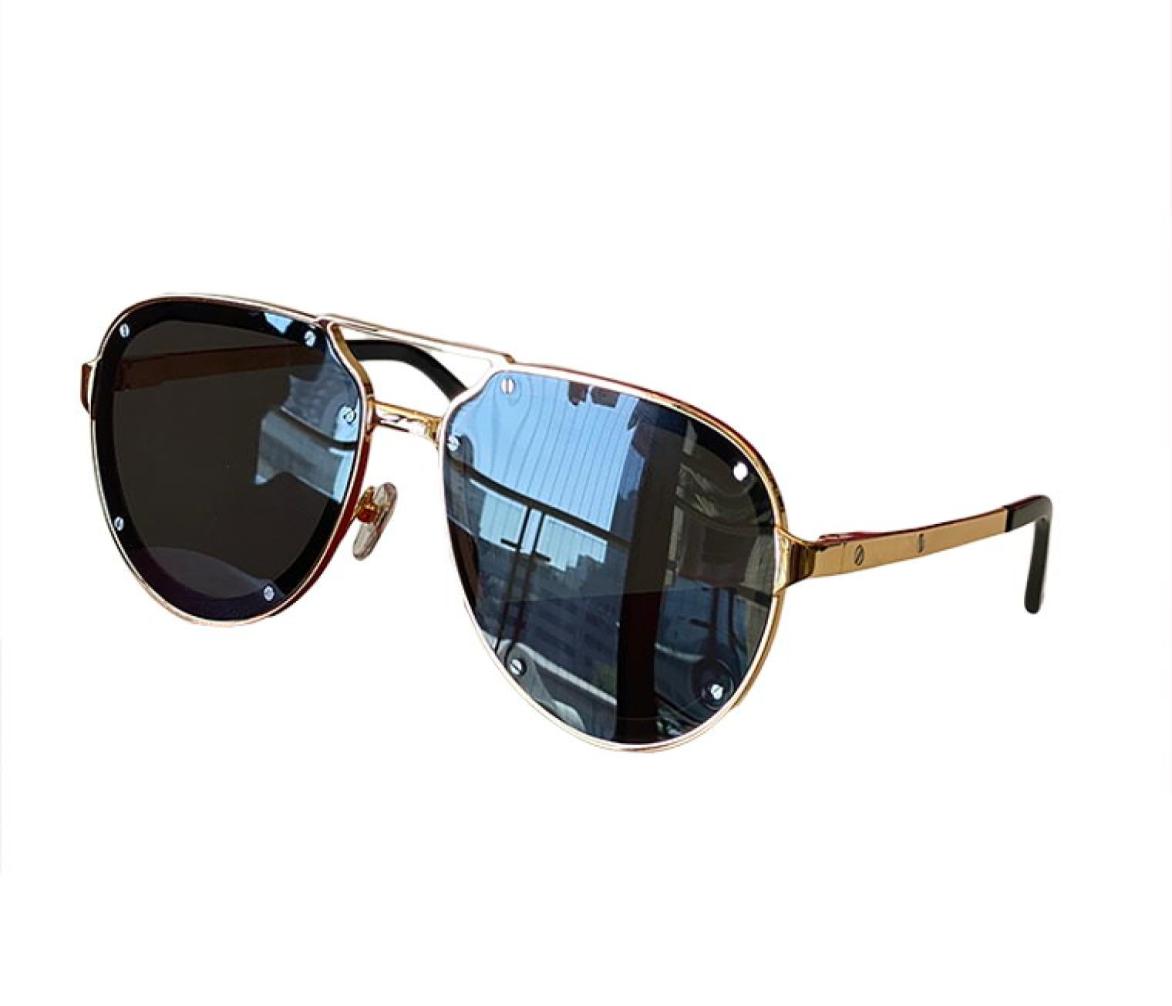 

Sunglasses For Men and Women Summer style 0195S AntiUltraviolet Retro Plate Metal Oval Full Frame fashion Eyeglasses Random Box2663713