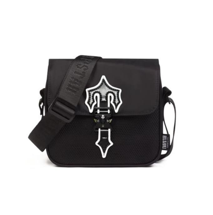 

High Quality 2 colors Designers Trapstar Outdoor Bags Luxury In UK London Black Green Fashion Men Women Wallets Canvas Crossbody Handbags