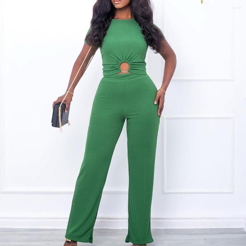 

Ethnic Clothing 2023 African Clothes For Women Summer Fashion Style Two Piece Set Tracksuit Crop Top Pants Suits Outfits