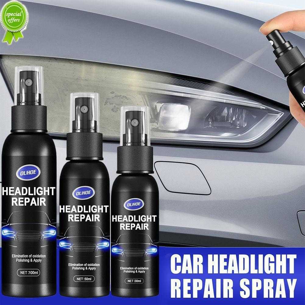 

New Car Light Restorative Liquid Removing Oxidation Dirt Portable Headlight Repair Polish Liquid For Car Headlight Restoration F2W9