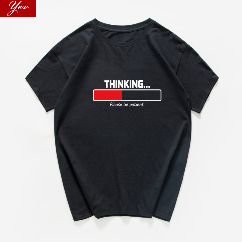 

Men' T-Shirts hinking please be patient charging novelty funny t shirt men 100% cotton tops loose streetwear men aesthetic tshirt men clothing 230413, F426mt white