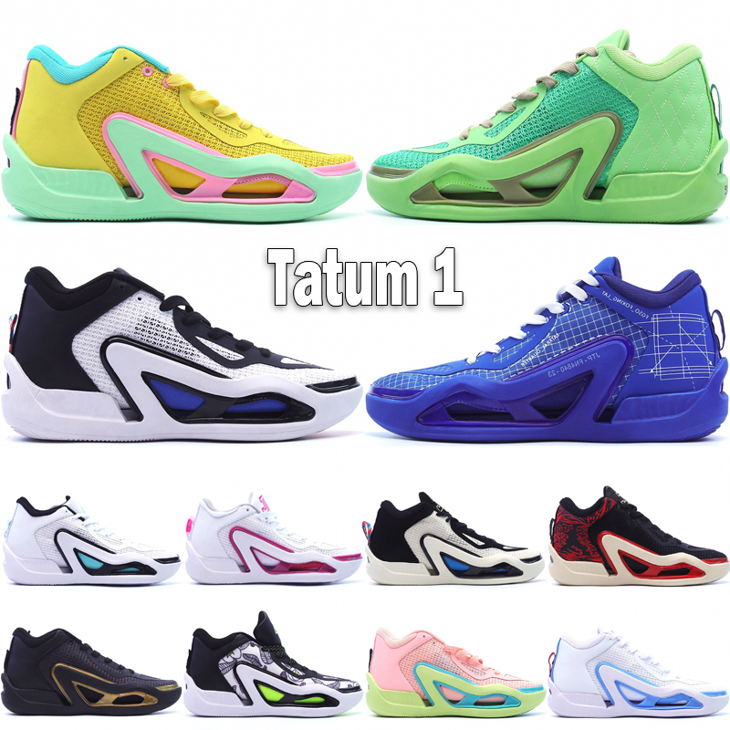 

WITH BOX Designer Top Jumpmans Tatum 1 Men Basketball Shoes 1s Designer The Blueprint Archer Ave Zoo Black Metallic Gold Barbershop Outdoor Mens Sneakers Size 40-46, #11