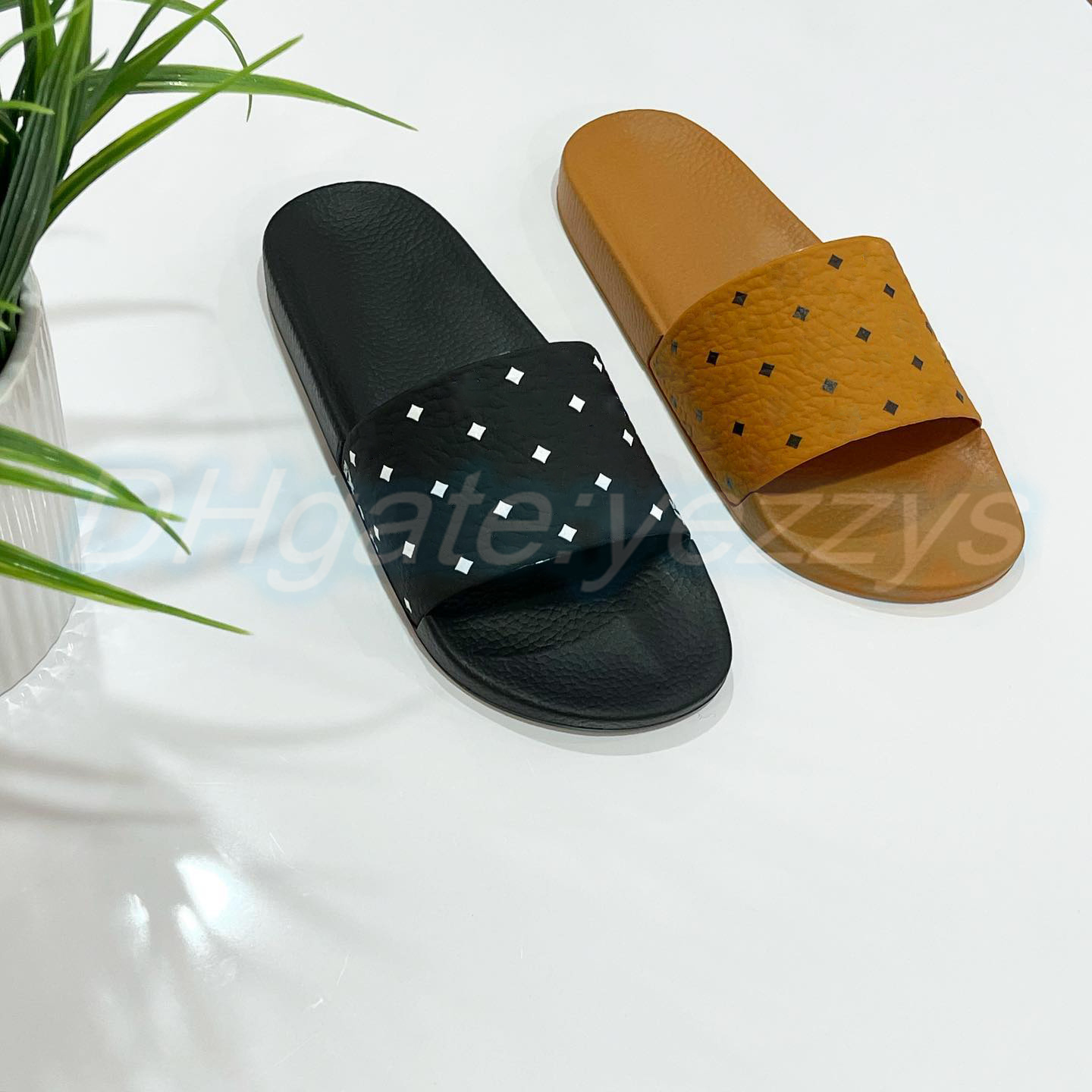 

Rubber luxury woman Print letter designer Slides Grained sandal Padded Front man Slippers Fashionable pool Easy-to-wear Style summer shoes, #4