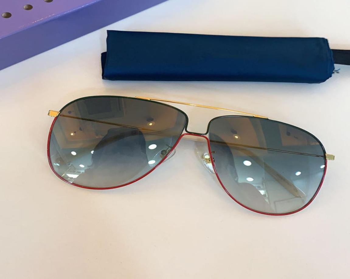 

Summer Sunglasses For Men and Women style AntiUltraviolet 0440 Retro Plate full frame irregular lenses fashion Eyeglasses Random 9546836