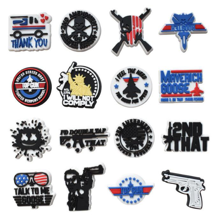 

butterfly alphabet shoes charms for AnimeShoe Charms Soft PVC mixed croc charms bulk