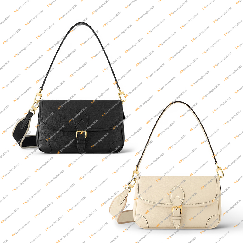 

Ladies Fashion Designe Luxury DIANE Bag Shoulder Bag Crossbody Handbag Tote Messenger Bag TOP Mirror Quality M46386 M46388 Pouch Purse, Cream 1 / with dust bag