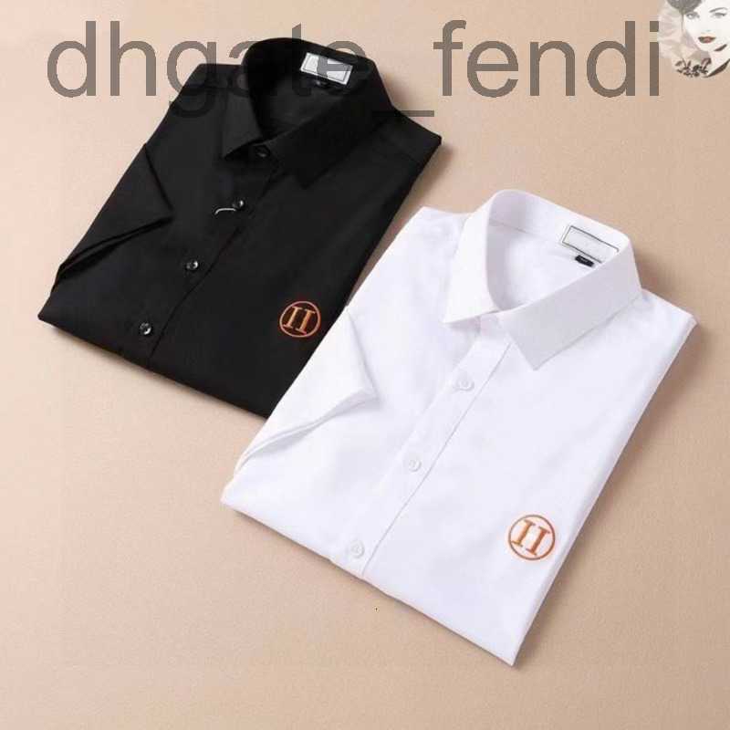 

Men's Casual Shirts Designer3d H embroidery men casual shirt Hms luxury designer shirts men business mens cardigan coat thin jacket OVH5, Sky blue